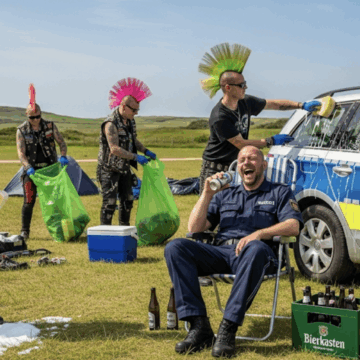 Schock auf der Insel: Friedliches Punk-Camp stürzt Sylt in existenzielle Krise – Krisenstab eingerichtet