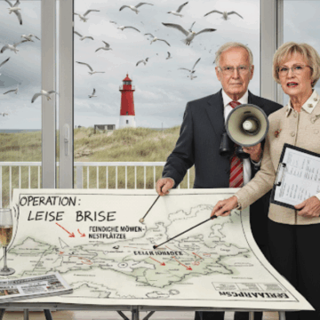 Skandal auf Sylt: Touristen entdecken, dass am Meer lebende Vögel Geräusche machen