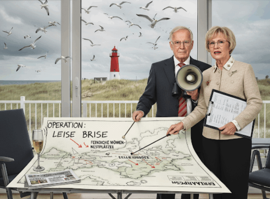 Skandal auf Sylt: Touristen entdecken, dass am Meer lebende Vögel Geräusche machen