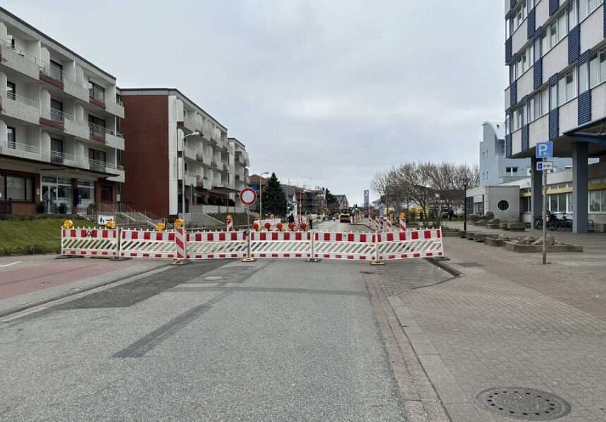 Kjeirstraße Sylt News Kjeirstraße gesperrt Sylt News