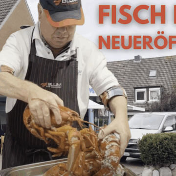 Große Völkerwanderung ausgelöst: Sylter müssen nach Brandkatastrophe ganze zwei Kilometer zu neuem Fisch-Blum-Standort pilgern