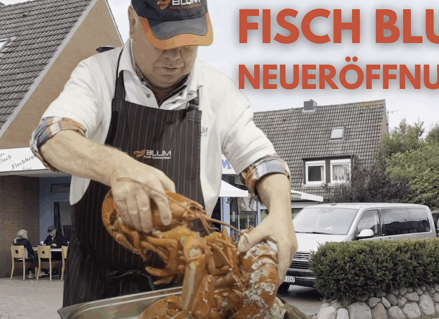 Große Völkerwanderung ausgelöst: Sylter müssen nach Brandkatastrophe ganze zwei Kilometer zu neuem Fisch-Blum-Standort pilgern