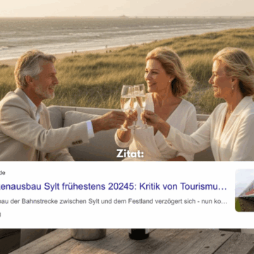 Deutsche Bahn enthüllt visionären 18.220-Jahres-Plan für Sylt-Anbindung