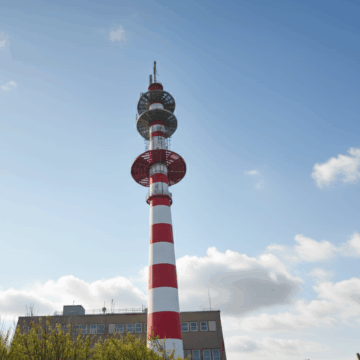 funkturm rot weiß