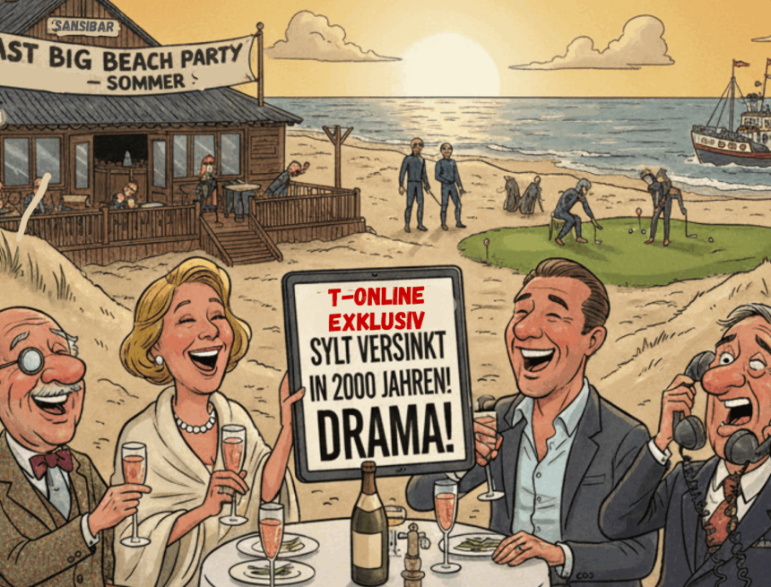 Panikmache auf t-online.de – Sylter planen Apokalypse für das Jahr 4525 vorsorglich um