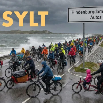 Hindenburgdamm Fahrrad