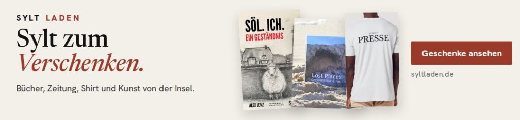 Sylt Laden A Geschenke (Text)