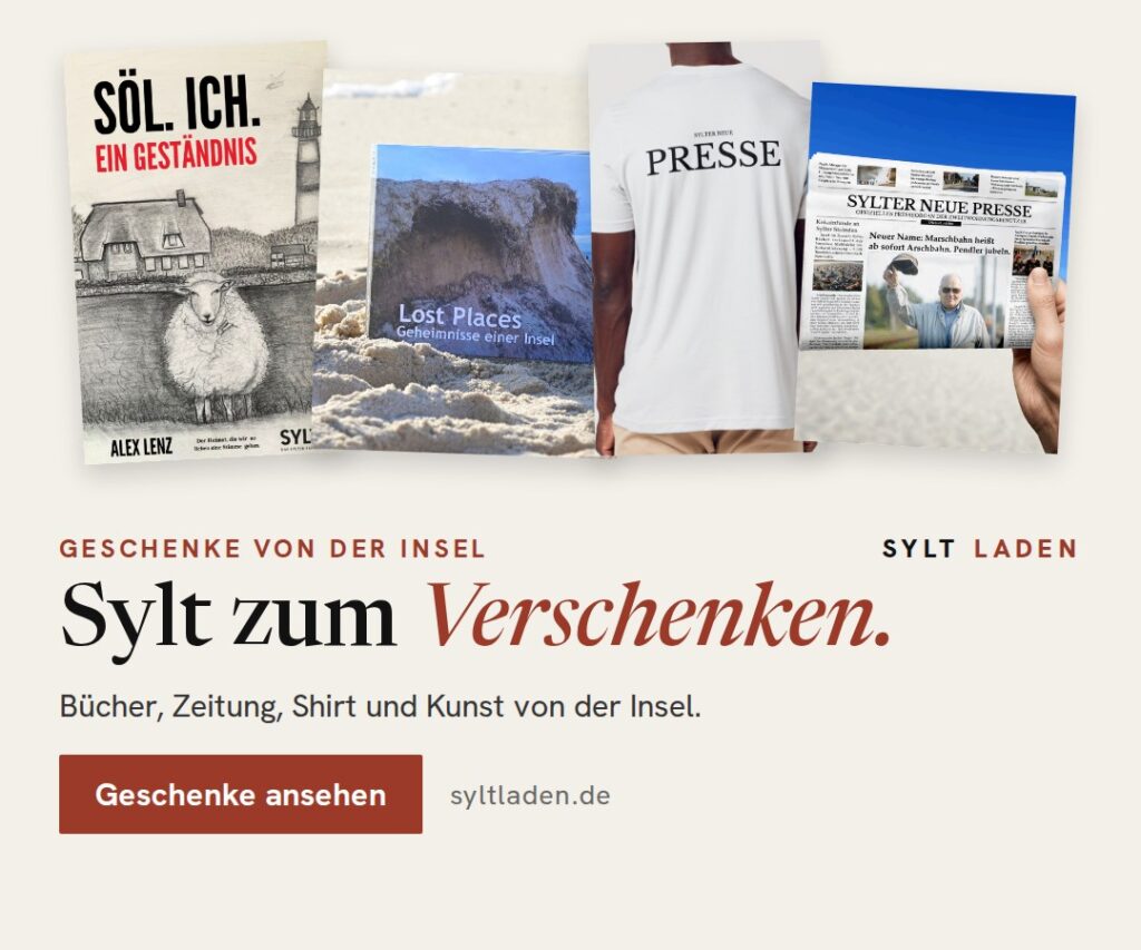 Sylt Laden A Geschenke (Text)